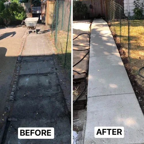 Concrete resurfacing project in Canberra