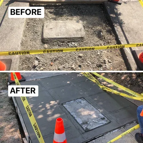 Concrete removal project in Canberra