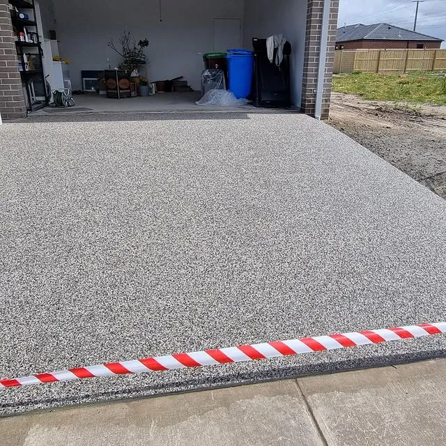 Concrete driveway, Canberra