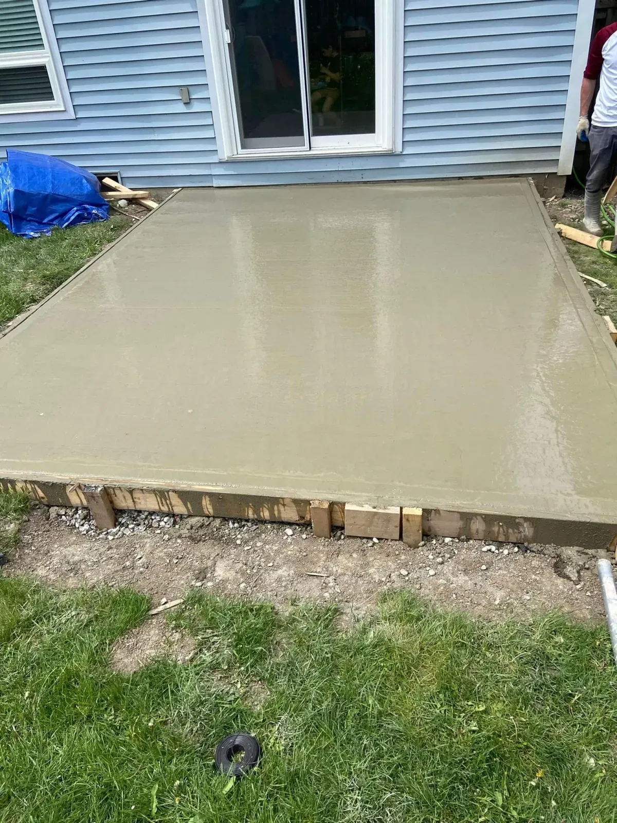 Decorative concrete project in Canberra