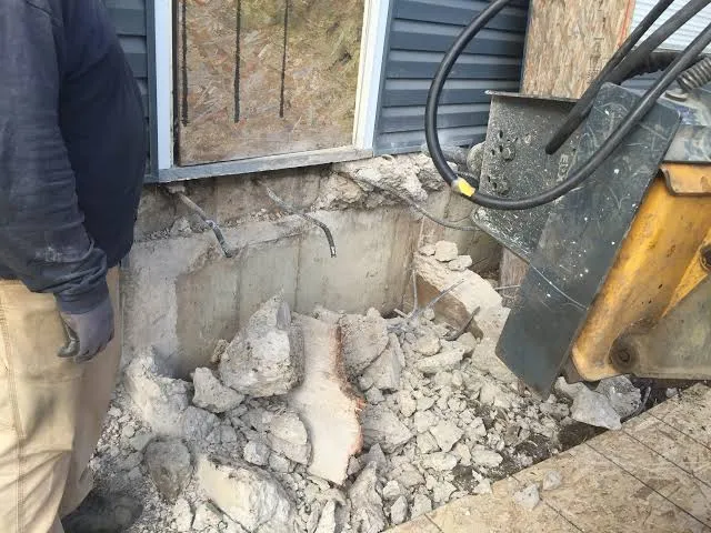 Concrete removal, Canberra
