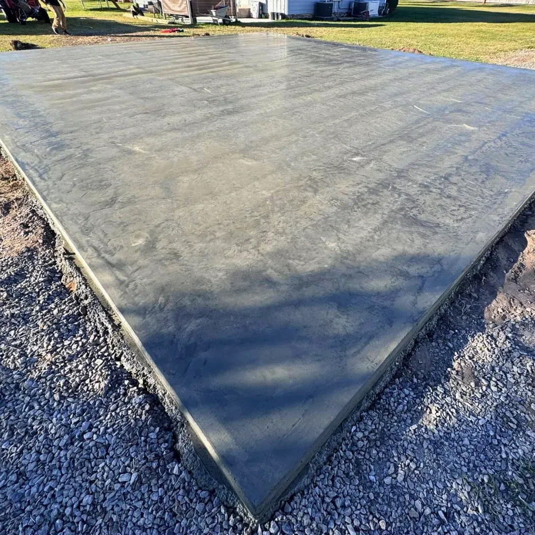 Concrete slab and footings project in Canberra